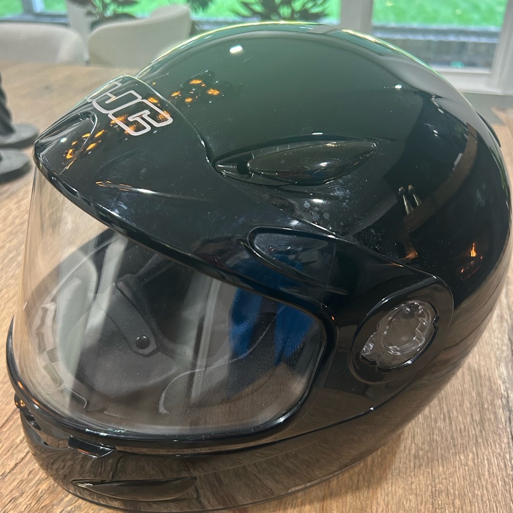 HJC Black Snowmobile Helmet